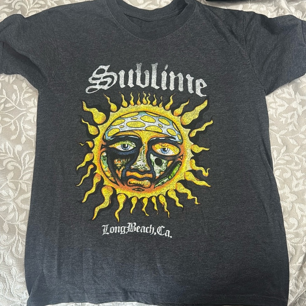 Sublime t-shirt I bought at target. Wore a few times but not more than two years